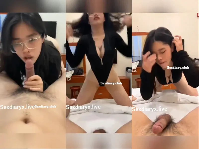 Em rau vú ngon kính cận liếm củ khoải điêu luyện